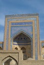 Madressa in ancient city of Khiva, Uzbekistan Royalty Free Stock Photo