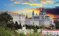 Madrid, Almudena Cathedral and Royal Palace
