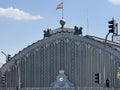 Madrid Atocha Station in Madrid, Spain Royalty Free Stock Photo