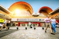 Madrid -august 3 ,2017 : Chamartin station of Spanish railroad R