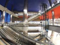 Madrid chamartin metro station view