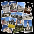 Madrid collage Royalty Free Stock Photo