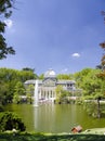 Madrid crystal palace Royalty Free Stock Photo