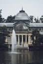 madrid crystal palace Royalty Free Stock Photo