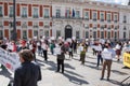 Madrid, EspaÃÂ±a; 27 de Septiembre 2020: Demonstration at Puerta del Sol