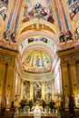 Madrid - Fesco from big cupola in Basilica de San Francisco el Grande Royalty Free Stock Photo