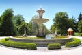 Madrid fuente de Alcachofa in Retiro Park Royalty Free Stock Photo