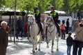 Madrid horse police