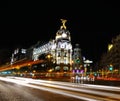 Madrid night.