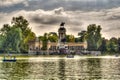 Madrid Parque del Retiro Lake - Spain