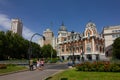 Madrid, Plaza de Espana - the capital of Spain