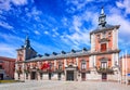 Madrid, Plaza de la Villa town hall - capital city of Spain