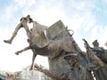 Madrid plaza de toros bull fighting historic arena Las ventas Royalty Free Stock Photo