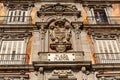 Madrid Plaza Mayor facade details Casa Panaderia
