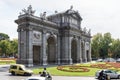 Madrid\'s Puerta de Alcala, built in 1778 in the classical style. Spain, Europe