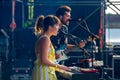 Oh Wonder alt-pop band perform in concert at Dcode Music Festival