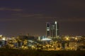 Madrid skyline