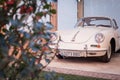 Antique Porsche. 356B model, from 1962 Royalty Free Stock Photo