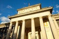 Detail od the facade of Museo del Prado Prado art Museum