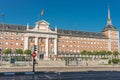 Madrid, Spain - August 8, 2018 - View of the Ministry of the Air Cuartel General del Ejercito del Aire