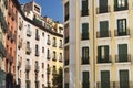 Madrid Spain: buildings Royalty Free Stock Photo