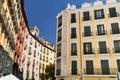 Madrid Spain: buildings Royalty Free Stock Photo