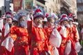 Madrid, Spain, Chinese New Year parade in the Usera neighborhood