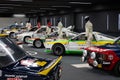 MADRID, SPAIN - December, 2019: Teo Martin museum - car collection at MSI motor and sport institute. Unique exhibition of