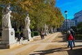 Madrid, Spain - November 16, 2023: The Royal Palace of Madrid, Palacio Real de Madrid Royalty Free Stock Photo