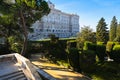 Madrid, Spain - November 16, 2023: The Royal Palace of Madrid, Palacio Real de Madrid Royalty Free Stock Photo