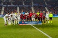 Madrid, Spain- February 18, 2023: League match between Real Madrid and Osasuna in Pamplona.