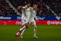 Madrid, Spain- February 18, 2023: League match between Real Madrid and Osasuna in Pamplona.