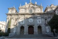 Amazing view of Parish of Santa Barbara in City of Madrid, Spain