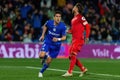 Madrid, Spain- January 16, 2024: Copa del Rey match between Getafe f.c and Sevilla f.c. Sevilla