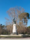 Fountain of Fallen Angel, highlight of Buen Retiro Park. Buen Re