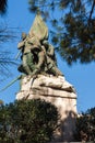 Monument to General Vara de Rey and the Heroes of Caney in City of Madrid, Spain