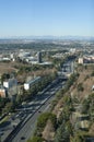 Madrid, Spain. January, 12, 2019. Madrid skyline from the lighthouse of Moncloa Royalty Free Stock Photo