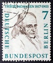 Christian Matthias Theodor Mommsen (1817 - 1903)  one of the greatest classicists of the 19th century Royalty Free Stock Photo