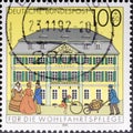 Historical picture of the post office Bonn