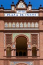 Plaza de Toros de Las Ventas. Bullring in Madrid. Spain Royalty Free Stock Photo