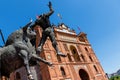 Plaza de Toros de Las Ventas. Bullring in Madrid. Spain Royalty Free Stock Photo