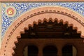 Plaza de Toros de Las Ventas. Bullring in Madrid. Spain Royalty Free Stock Photo