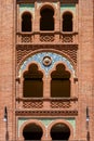 Plaza de Toros de Las Ventas. Bullring in Madrid. Spain Royalty Free Stock Photo