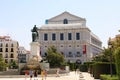 MADRID, SPAIN - JULY 2, 2019: Teatro Real Royal Theatre is a major opera house located in Madrid Royalty Free Stock Photo