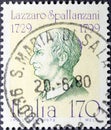Lazzaro Spallanzani an Italian Catholic priest, biologist and physiologist Royalty Free Stock Photo