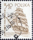 Dar Pomorza, Polish training ship