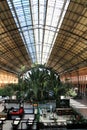 Beautiful Atocha railway station in Madrid