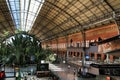 Beautiful Atocha railway station in Madrid