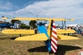 Boeing Stearman Kaydet aircraft during Air Show