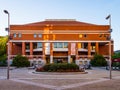 Madrid, Spain june 14, 2018 - Music National Auditorium of Madrid Royalty Free Stock Photo